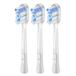 Laifen 30102-000025 tête de brosses 3 pièce(s) Bleu clair, Transparent