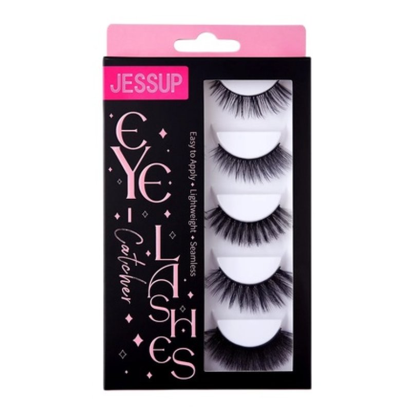 Jessup False Eyelashes Strip Lashes Fe501 - 5 Pairs