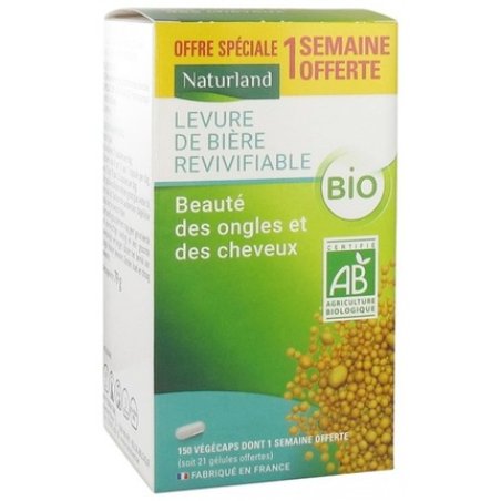Naturland Organic Revival Brewer's Yeast 150 Vegi-Capsules