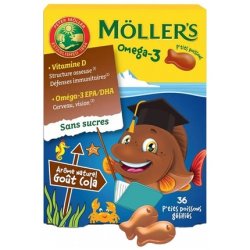 Moller's Omega-3 Fish Oil Supplement with Goat Milk