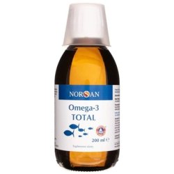 Norsan Omega-3 Total Fish Oil with Vitamin D3 200ml Natural Flavor