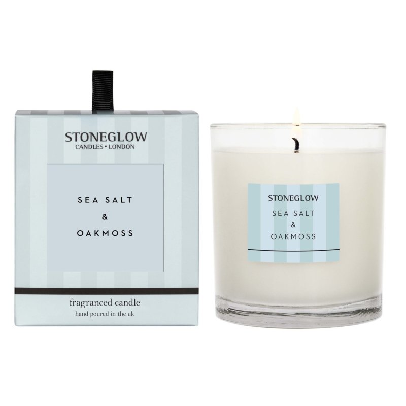 Modern Classics Sea Salt & Oakmoss Scented Candle Boxed Tumbler 90X