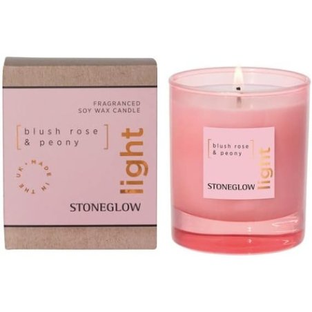 Stoneglow Elements Candle Light 20cl Pink