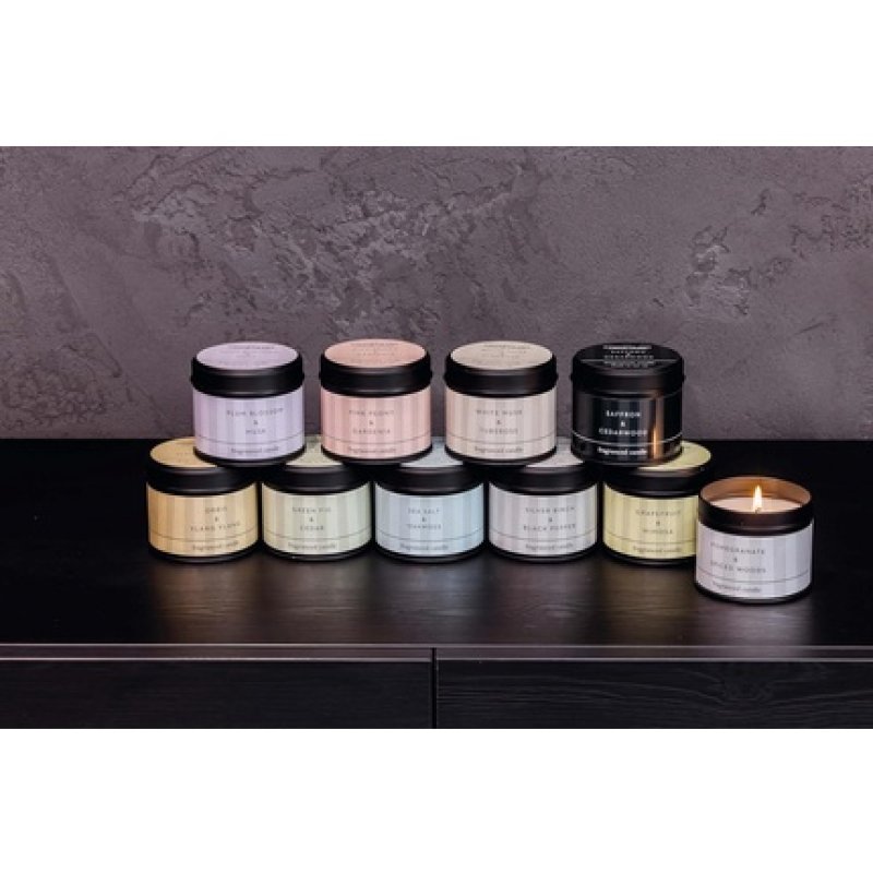 Stoneglow Modern Classics Plum Blossom & Musk Candle Tin