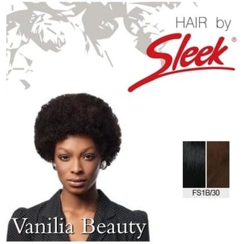 Human Hair Wigs Collection Sleek Afro Wig Fs1b/30