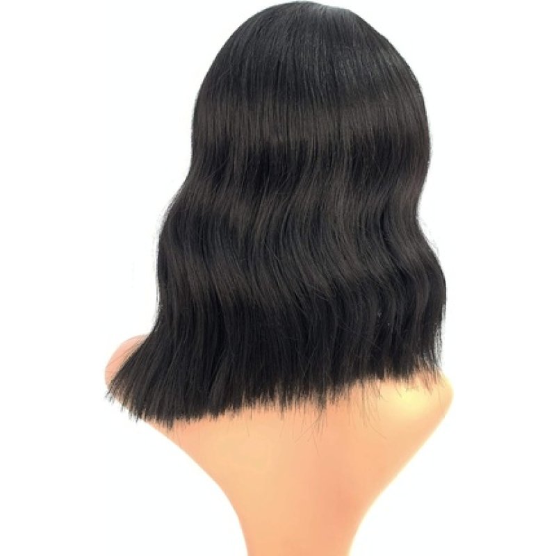 Sleek Synthetic Lace Front Wig with Baby Hair 13" High Temperature Fiber Loose