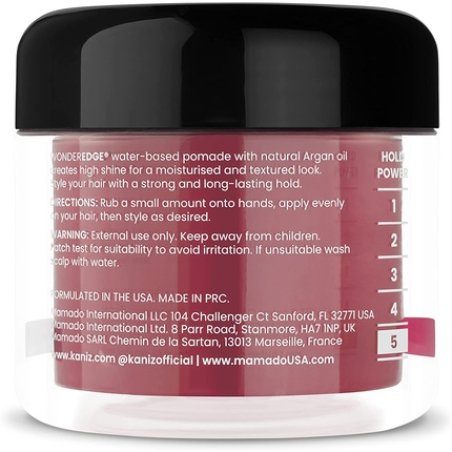 Kaniz Wonder Edge Cherry Water Based Pomade 120ml Red