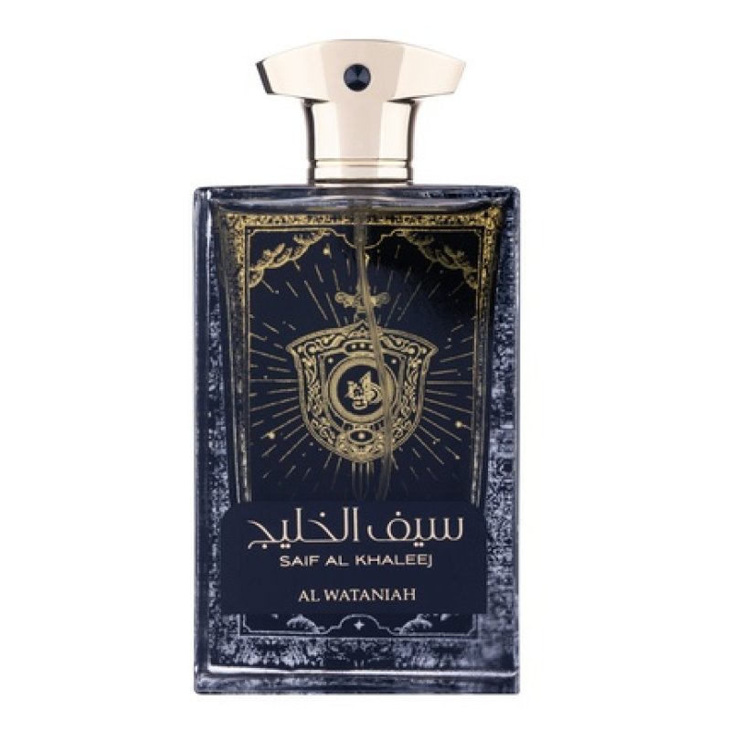 Al Wataniah Saif Al Khaleej Eau De Parfum For Men - 100ml