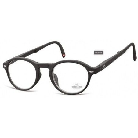 Montana Eyewear MR66 Folding Reading Glasses with Soft Case 1.00 to 3.50 dpt