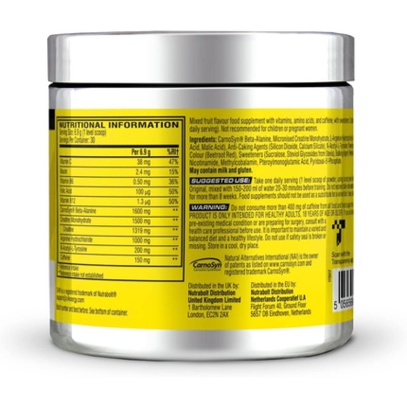 C4 Original Beta Alanine Sports Nutrition Bulk Pre Workout Powder for Men