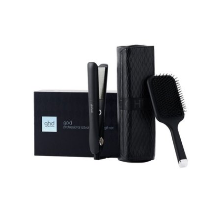 Ghd Gold Gift Set Christmas 2024 With Pochette And Paddle Brush