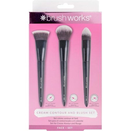 Brushworks Cream Contour and Blush Set