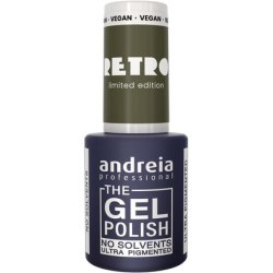 Andreia Professional The Gel Polish Solvent Free Gel RETRO Limited Collection Colour RT4 Elegant Olive Green
