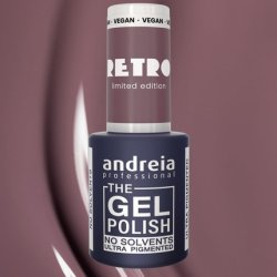 Andreia Professional The Gel Polish Solvent Free Gel Retro Limited Collection Colour RT6 Mysterious Old Purple