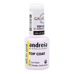 Andreia Top Coat Galactic Color 01 Stardust Glitter 105ml