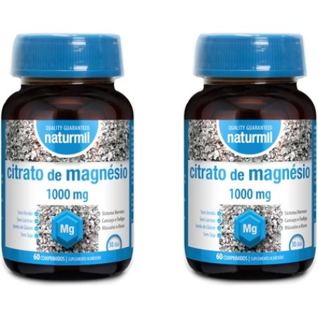Naturmil Magnesium Citrate 1000mg 60 Tablets