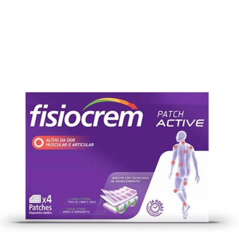 Fisiocrem Patch Active 4 Units