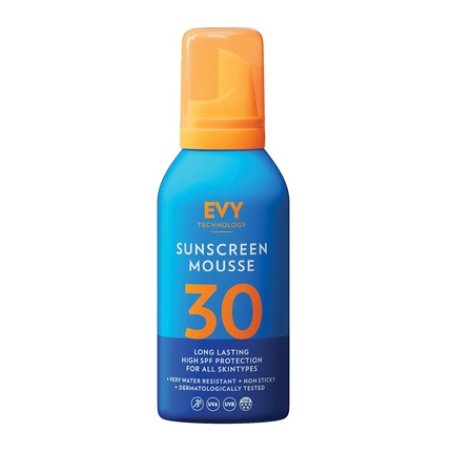 Evy Sport LSF30 Outdoor Sun Protection Mousse - Extremely Sweat and Waterproof