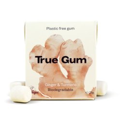 True Gum Chewing-gum au Gingembre et curcuma