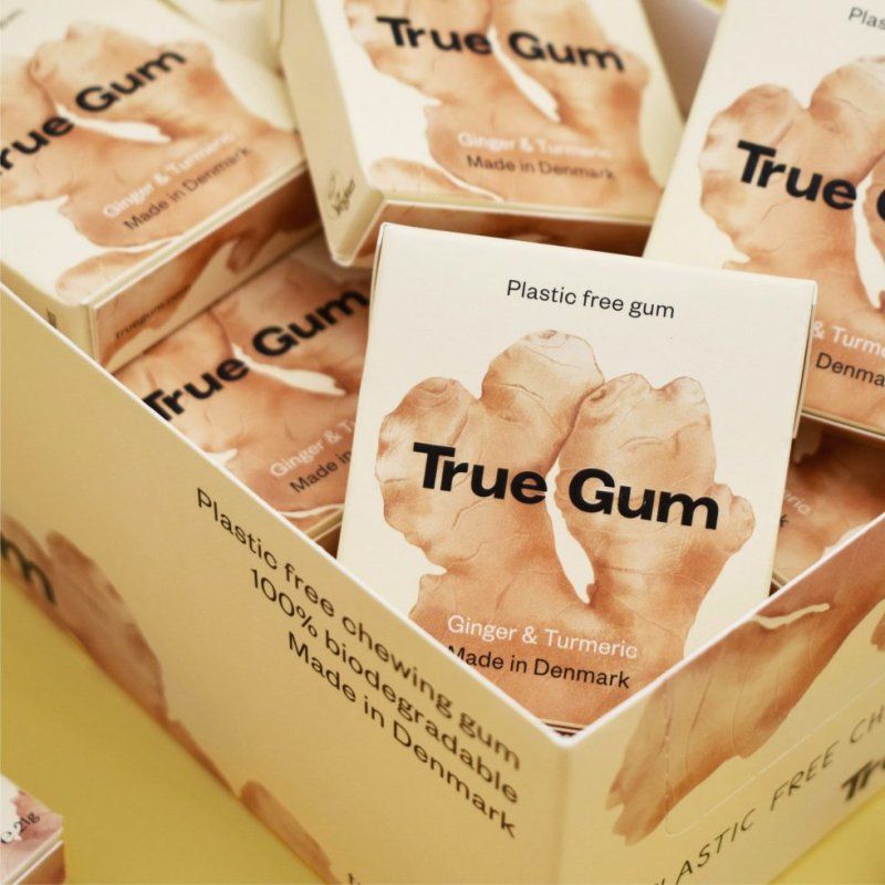True Gum Ginger & Turmeric Gum
