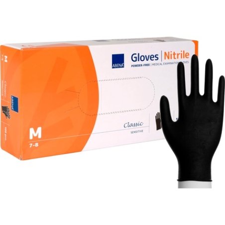 ABENA Nitrile Medical Gloves Examination Gloves Clinical Gloves for Medical Supplies Powder Free Gloves for