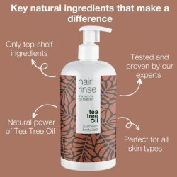 Australian Bodycare Hair Rinse 500ml Tea Tree Oil Treatment Shampoo