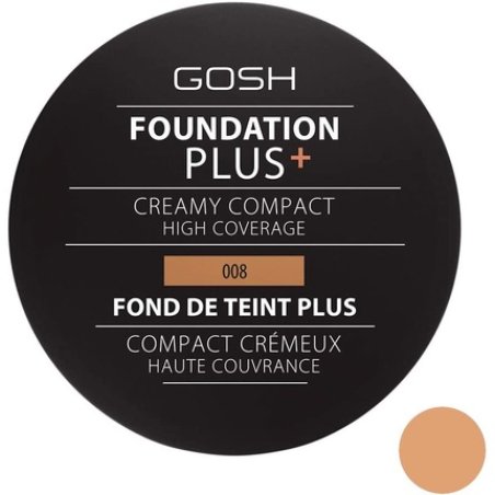 GOSH Foundation Plus Creamy Compact 008 Golden