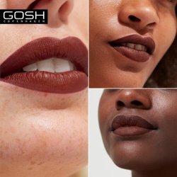 GOSH Luxury Nude Lipstick with Light Shimmer 006 Naked