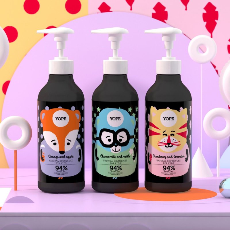 YOPE 800-003863 gel douche et nettoyant pour le corps 400 ml Unisexe