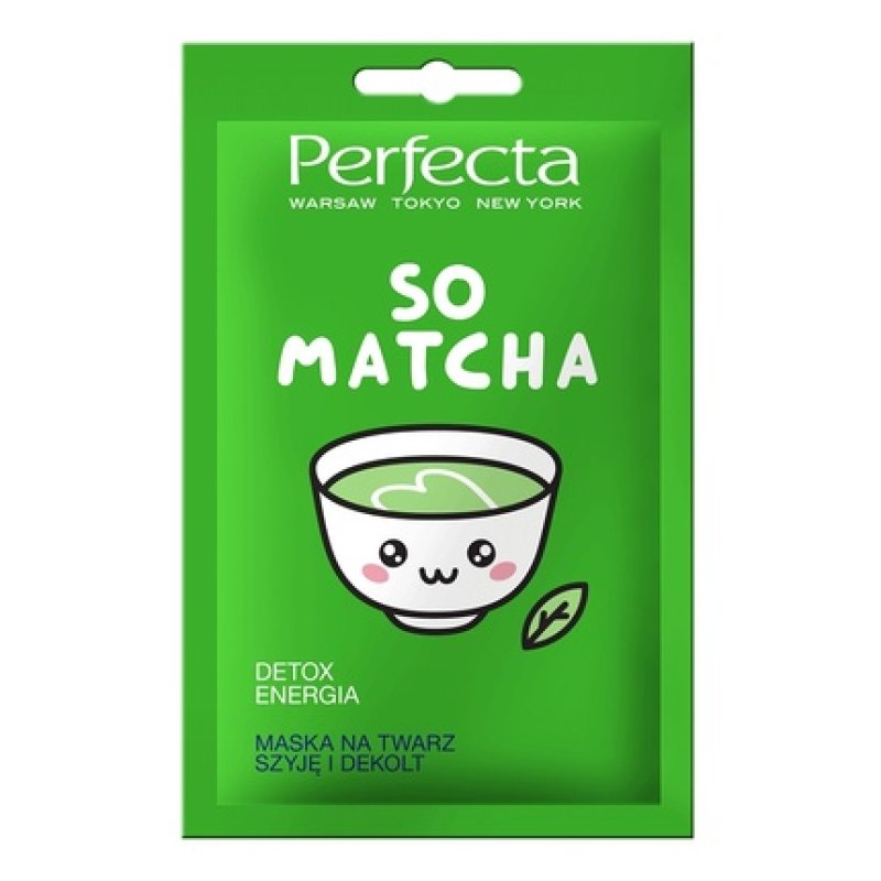 Perfecta So Matcha Face, Neck And Decollete Mask Detox & Energy 10ml