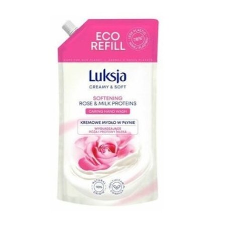 Luxja Creamy Liquid Soap Rose And Milk Protein 900 Ml