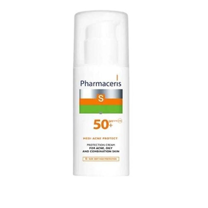 PHARMACERIS S Sunscreen for Oily Combination Skin MEDI ACNE PROTECT SPF 50 50ml
