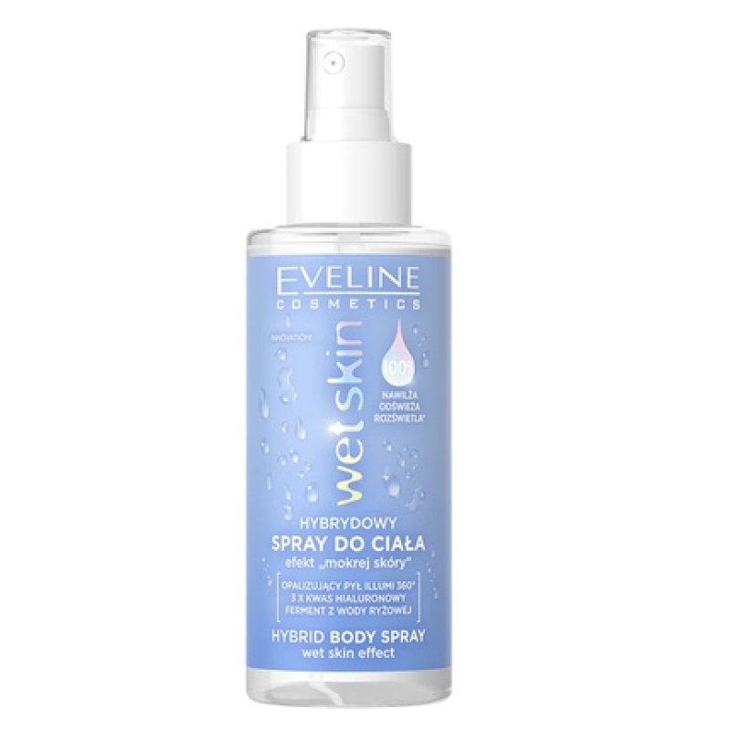 Eveline Wet Skin Hybrid Body Spray With Wet Skin Effect 150ml