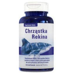 Shark Cartilage 100 Capsules for Joints, Bones, Teeth, Muscle, and Menopause Support