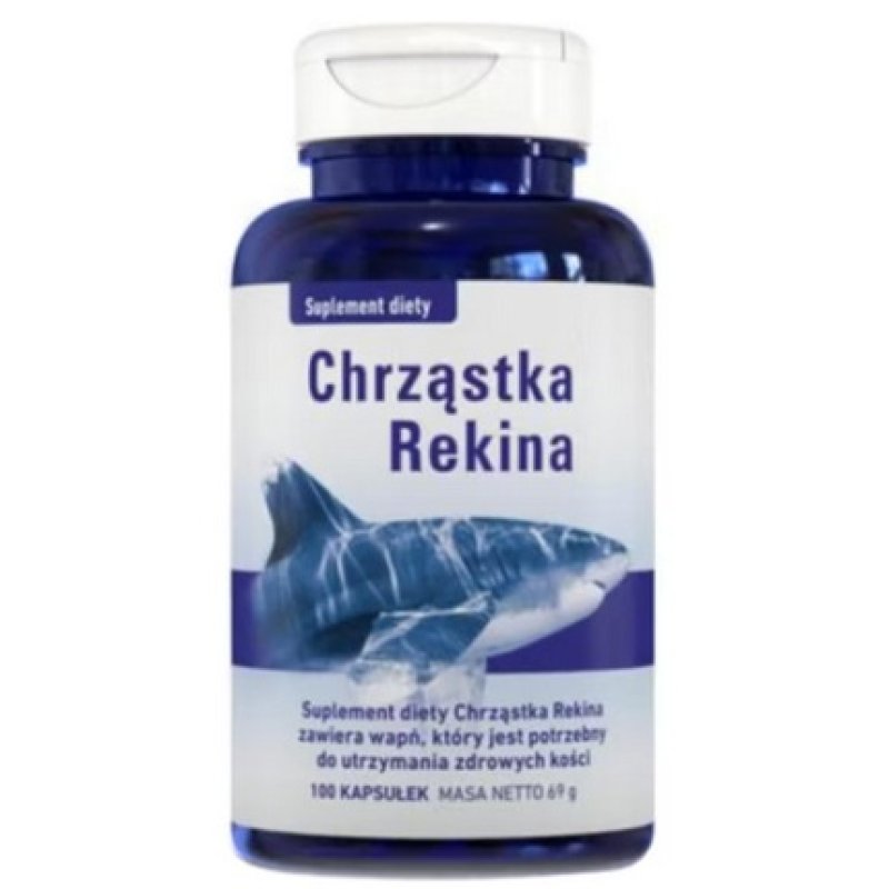 Shark Cartilage 100 Capsules for Joints, Bones, Teeth, Muscle, and Menopause Support