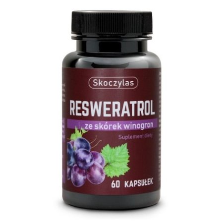 Skoczylas Resveratrol From Grape Skins Dietary Supplement 60 Capsules