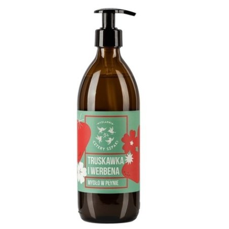 Natural Liquid Soap Strawberry and Verbena 500ml