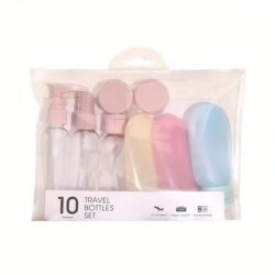 Ecarla Travel Container Set 10 In 1 - Perfect For Your Travel Needs