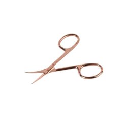 Ecarla Nail Cuticle Scissors, 9 Cm Rose Gold