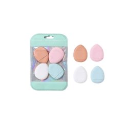 Ecarla Mini Makeup Sponge Finger Puff, 3x4 Cm, 4 Pieces
