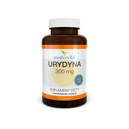 Medverita Uridine 300mg 120 Capsules