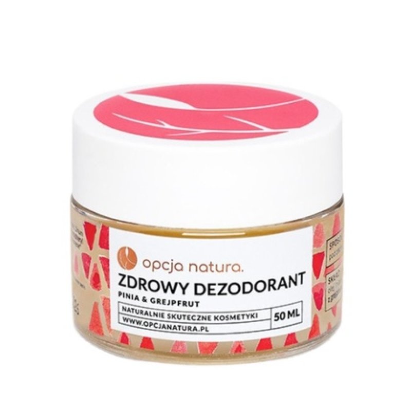 Opcja Natura Healthy Deodorant Pineapple And Grapefruit 50ml
