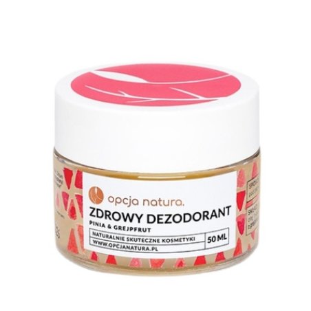 Opcja Natura Healthy Deodorant Pineapple And Grapefruit 50ml