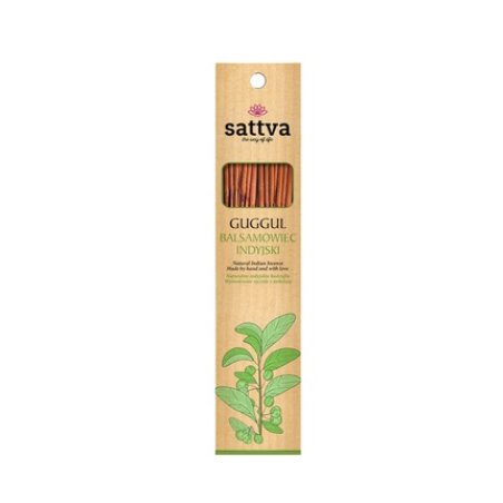 Sattva Natural Indian Incense Guggul 15 Pieces