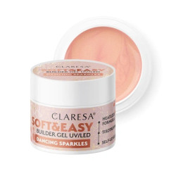 Claresa Builder Gel Soft And Easy Dancing Sparkles - Perfect For Nail Art