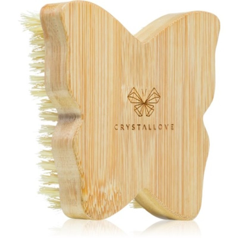 Crystallove Bamboo Butterfly Agave Body Brush - 1 pc