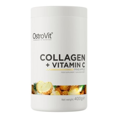Ostrovit Collagen Vitamin C 400g - Hydrolyzed Bovine Collagen