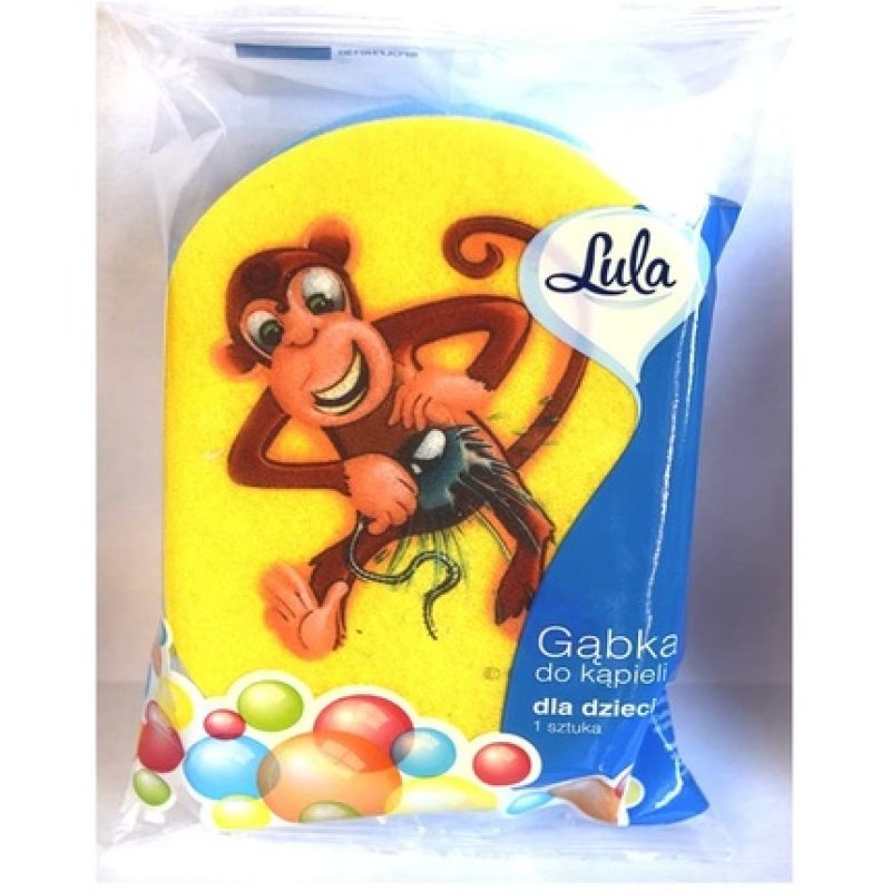 Frottee Children's Bath and Face Towel Monkey Motif