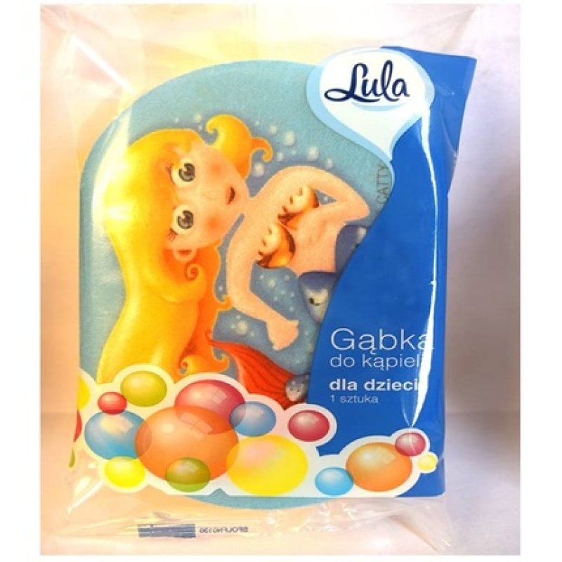 Children's Siren Motif Terry Cloth Bath and Face Towel