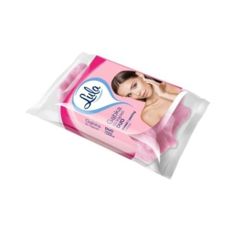 LULA DUO Massage and Exfoliating Bath Sponge